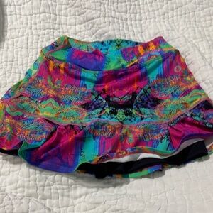 Vibrant Multicolor Women's Mini Skirt